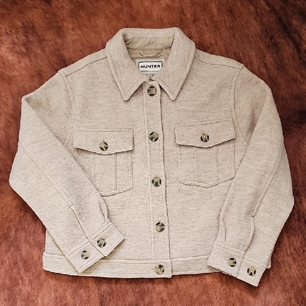 Hunter Light Tan Wool Jacket